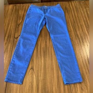 Loft modern skinny pants jeans size 0 blue